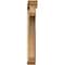 Ekena Millwork Legacy Traditional Rough Sawn Bracket w/ Offset Brace, Western Red Cedar, 6"W x 32"D x 44"H BKT0604X32X44LEC01RWR - alternate 2